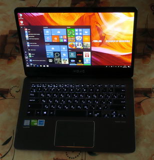 Медицинский осмотр (тест и обзор) ноутбука-трансформера ASUS ZenBook Flip 14 UX461UN. Лёгкий, тонкий, удобный, практичный, универсальный; но не игровой.
