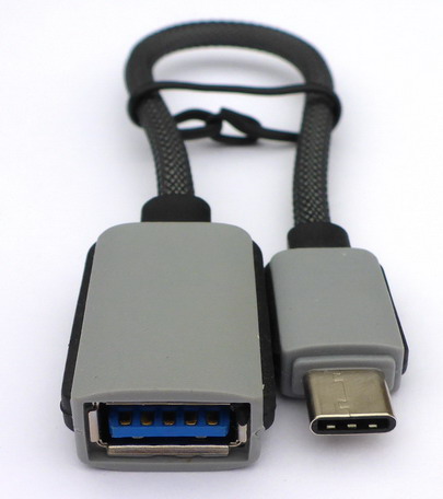 Кабель-переходник USB-OTG для порта (разъема) USB Type-C