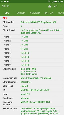 Смартфон Asus Zenfone 3 Ultra - процессор и графика