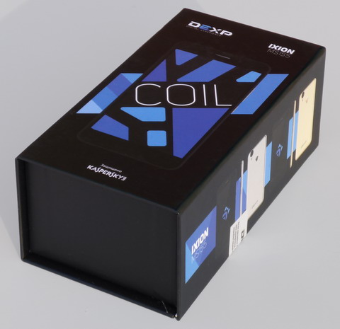 Упаковка телефона DEXP Ixion MS155 Coil