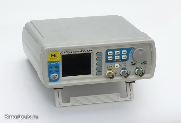 DDS генератор сигналов FY6800 - тест и обзор