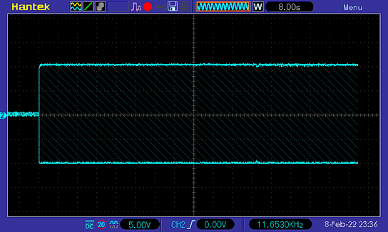Амплитудно-частотная характеристика УНЧ класса AB на микросхеме TDA7265