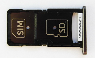 Лоток для СИМ-карты и карты памяти micro-SD