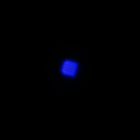 Ультрафиолетовый фонарик - узкий луч