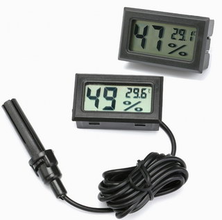 Два цифровых термометра-гигрометра: с выносным датчиком и со встроенным - тест и обзор