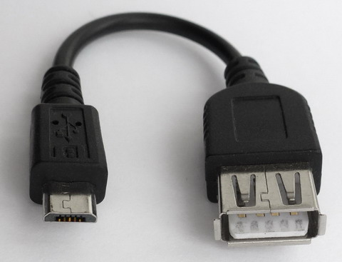 кабель-переходник USB OTG для разъема micro-USB