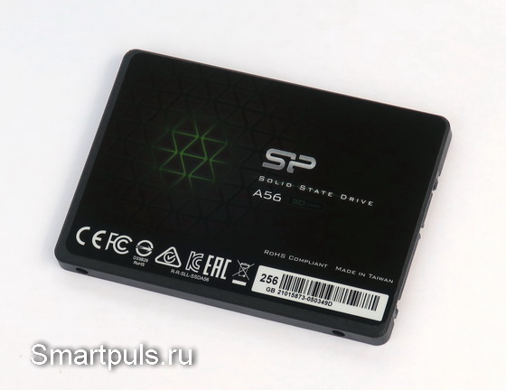SSD Silicon Power 256 GB SP256GBSS3A56B25 (серия A56) - тест и обзор