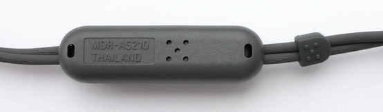 Sony mdr-as210ap, пульт с кнопкой и микрофоном