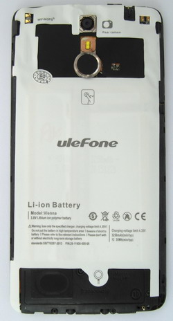 Разборка смартфона (телефона) Ulefone Vienna