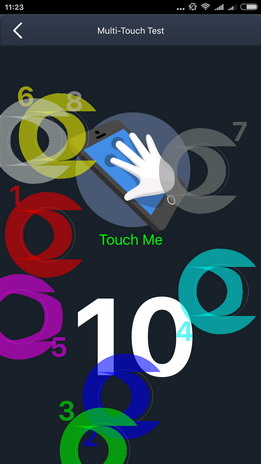 Multi-touch test Xiaomi Redmi Note 3