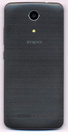 Смартфон (телефон) Zopo Hero 1 - вид сзади