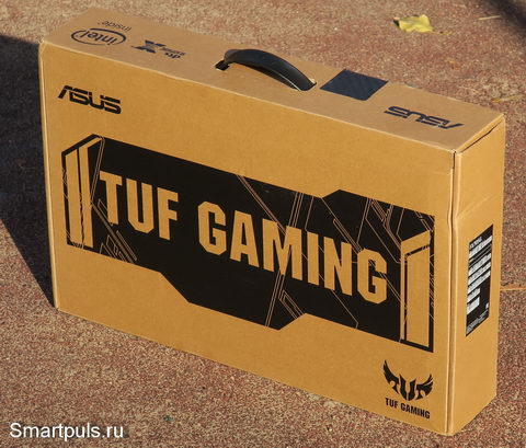 Упаковка ноутбука ASUS TUF Gaming FX705