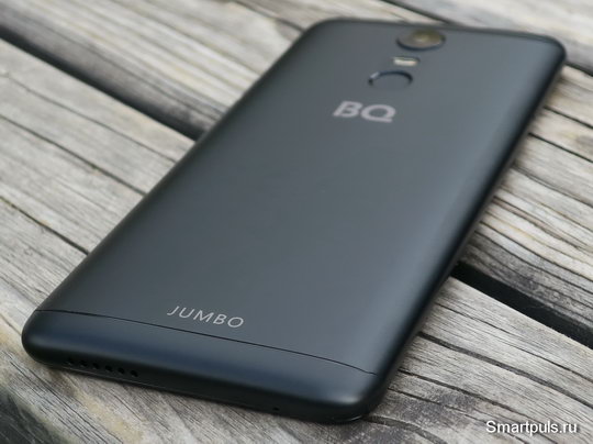 Тест и обзор смартфона BQ-6001L Jumbo, вид снизу