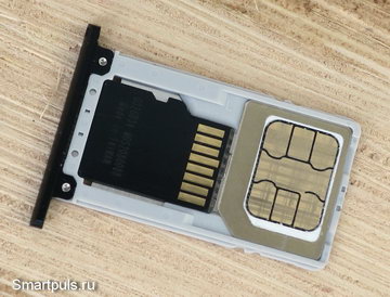 лоток для СИМ-ок и карты памяти смартфона BQ-6001L Jumbo