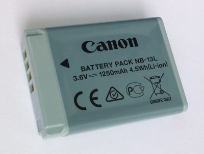 Аккумулятор (батарея) NB-13L  для фотоаппарата Canon G9 X