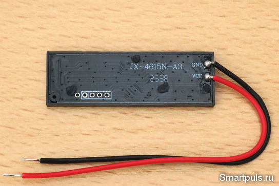 Индикатор заряда аккумулятора с вольтметром JX-4615N-A3 - обзор
