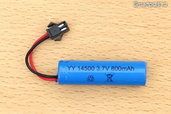 Литий-ионный аккумулятор 14500 для электромеханических игрушек