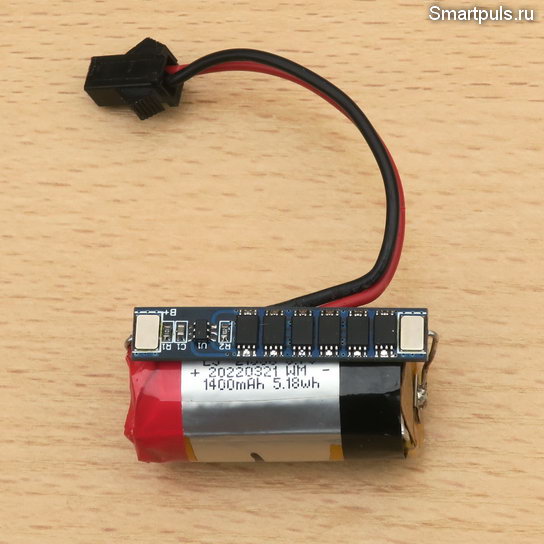 Использование аккумулятора из вейпа для питания электромеханической игрушки