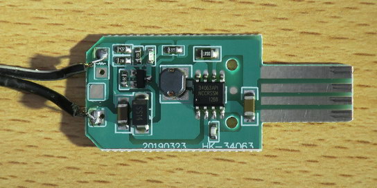 Электроника зарядного устройства для никелевых аккумуляторов