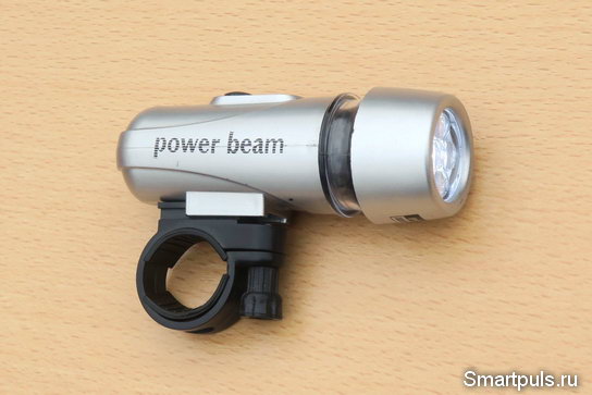 Замена батарей на литиевый аккумулятор в велосипедном фонаре