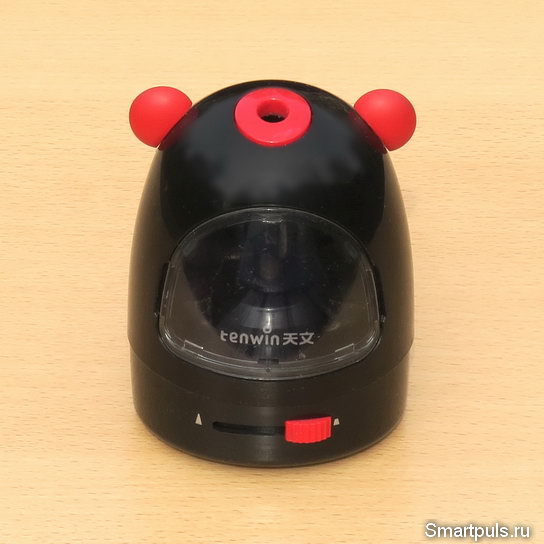 Точилка для карандашей - меняем батарейное питание на литиевый аккумулятор