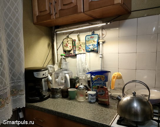 Кухонный светильник с датчиком присутствия своими руками