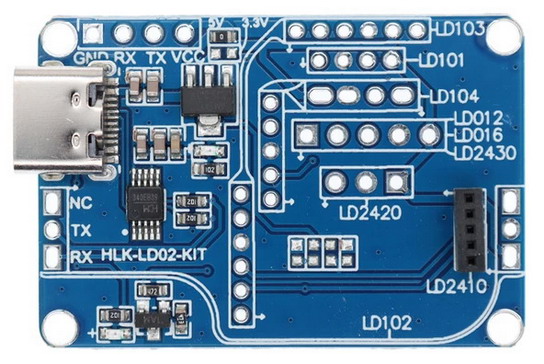Интерфейсная плата для радарных датчиков присутствия человека Hi-Link