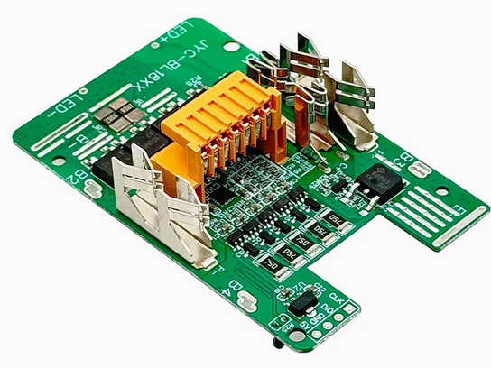 Плата BMS+хащита для аккумуляторов Макита