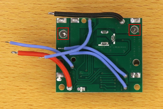 Механическая доработка для установки платы BMS в аккумулятор Makita