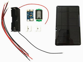 Солнечная батарея малой мощности: особенности и "подводные камни" применения в составе комплекта для сборки зарядного устройства для Li-ion аккумулятора