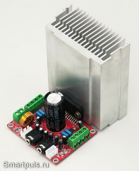 TDA7850 с теплоотводом (радиатором)