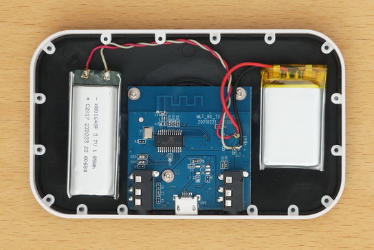 Bluetooth приемник-передатчик - установка дополнительного аккумулятора