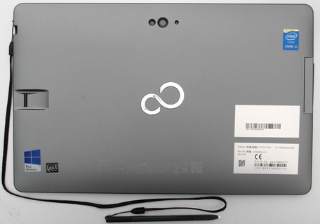 планшет Fujitsu STYLISTIC Q665 - вид сзади