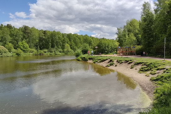 Пруд Лось в парке Лосиный Остров