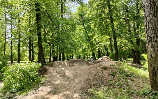 Дёрты BMX в Лосинке (у Бабаевки), 2022 г.