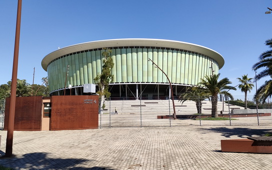 Шекветили, Концертный зал Черноморья («Black Sea Arena»), вид со стороны кассы