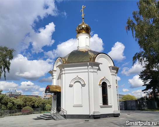 Часовня Матроны Московской в Мытищах у Яузы
