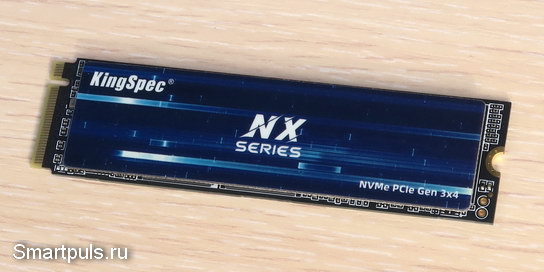 Обзор SSD Kingspec NVMe PCIe NX-512 ёмкостью 512 GB