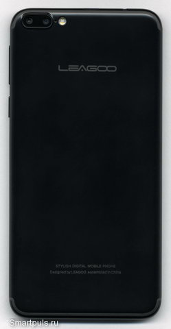 Телефон (смартфон) Leagoo M7 - вид сзади