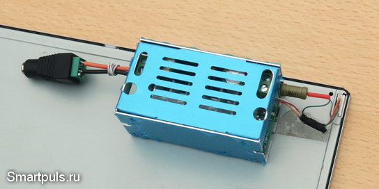 Подключение DC-DC преобразователя к системе подсветки дисплея при переделке в светильник