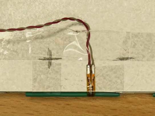 Контакты подсветки LCD дисплея