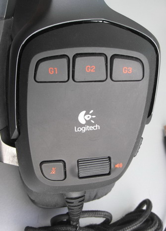 Пульт управления игровой гарнитурой Logitech G35