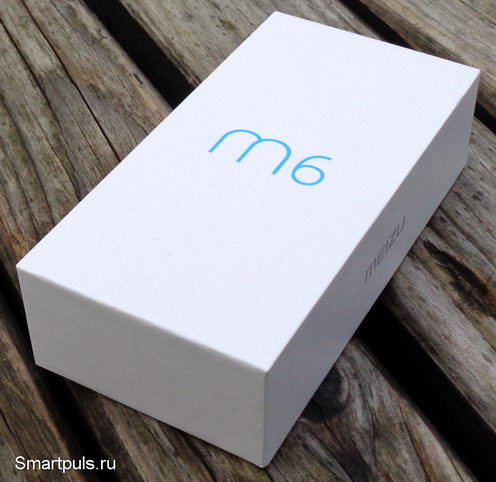 Упаковка телефона Meizu M6