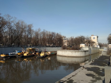 Плотина и суда на Яузе (Москва), тест камеры Motorola Moto X Force
