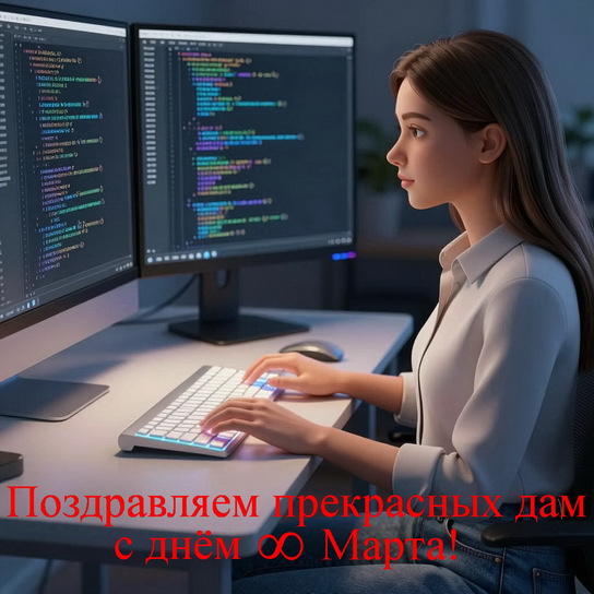 Портал Smartpuls.ru поздравляет всех прекрасных дам с праздником бесконечно-восьмое Марта!