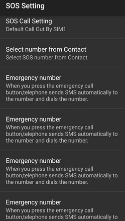 Программирование кнопки SOS в защищенном смартфоне nomu s30