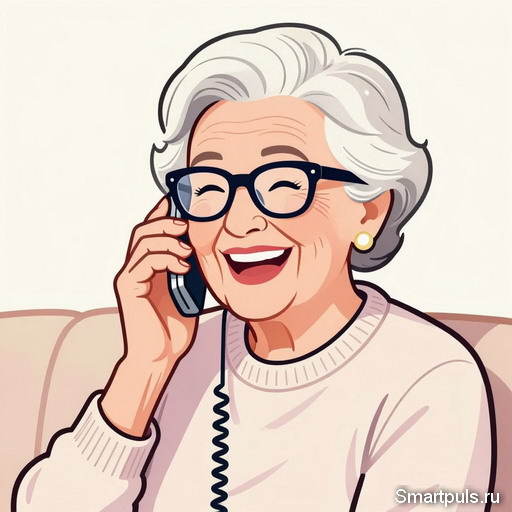 Бабушка "забалтывает" мошенников