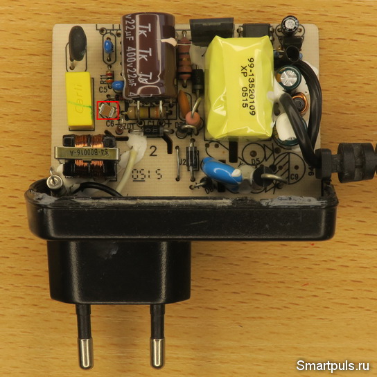 Замена электролитического конденсатора на керамический