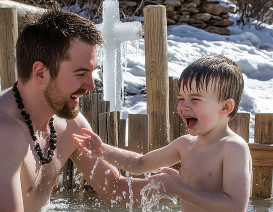 Крещенские купания в проруби - правила безопасности