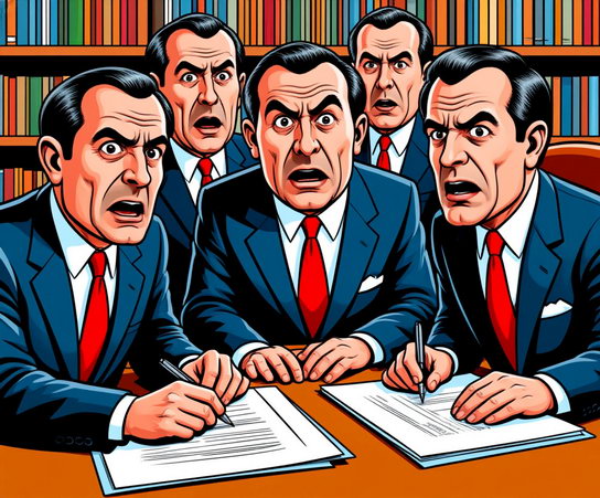 Комиссия Росфильмнадзора за просмотром фильма "Где ты будешь первого апреля?"